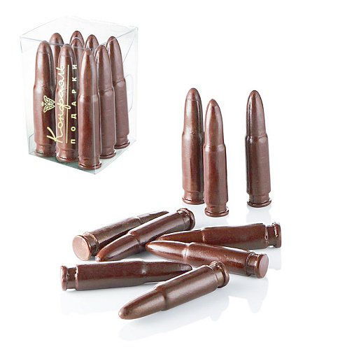 "Патроны" набор патронов молочный шоколад 