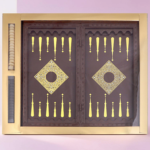 "Нарды" молочный и белый шоколад 