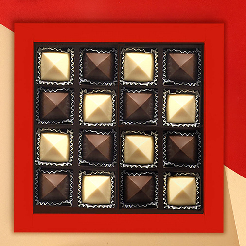 Новогодний набор шоколадных конфет 170г