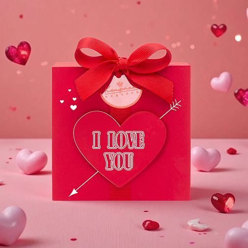 "I Love you" набор сухофруктов в шоколаде