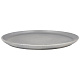 Поднос керамический под серебро круглый 30см