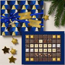 "С Новым годом" набор шоколадных конфет 420г