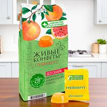 "Без сахара" мармелад желейный грейпфрут 170г 