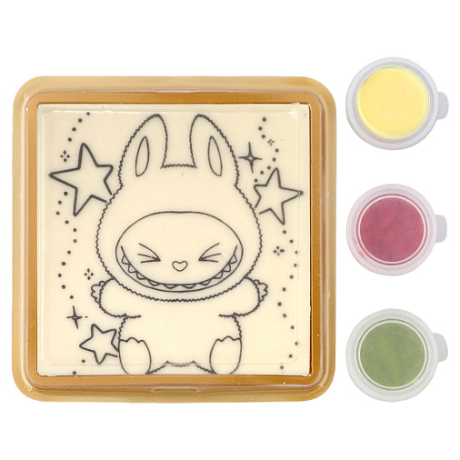 "Лабубушка" раскраска малая белый шоколад 