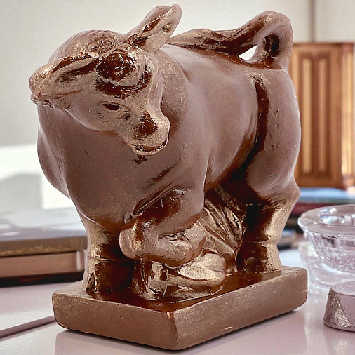"Телец" скульптура молочный шоколад 205г