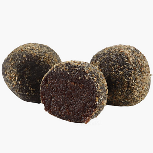 Финиковый трюфель (кофе с цедрой апельсина, кунжут, мак)