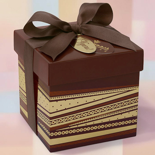 Набор конфет суфле в горьком шоколаде 