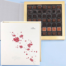 Подарочный набор с конфетами: мармелад, конфеты ассорти (мега-книга белая)