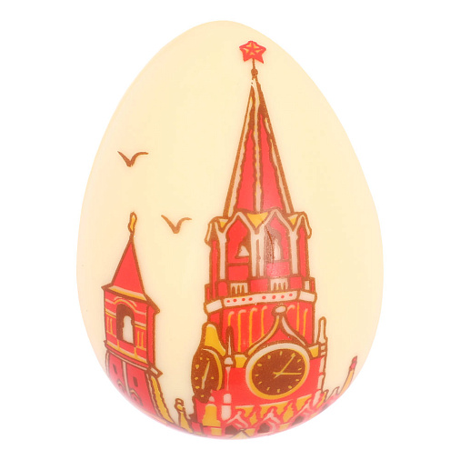 "Храм, Кремль, Собор" набор 3 яйца белый и молочный шоколад