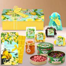 Подарочный набор: шоколад, драже, мармелад, варенье, чай 720г