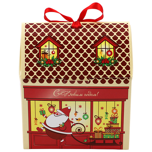 Новогодний набор конфет маршмеллоу в горьком шоколаде 110г