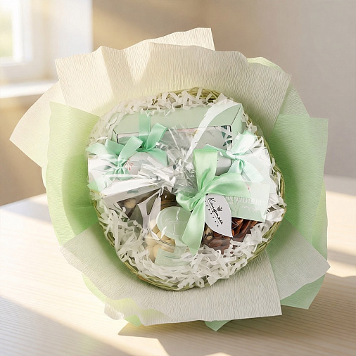 Букет из шоколада, драже и конфет