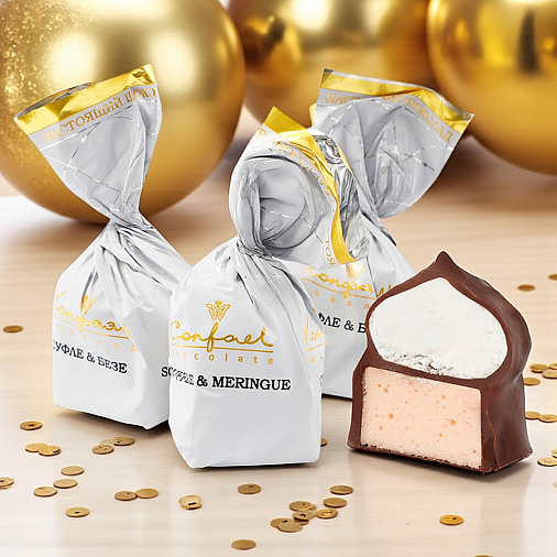 Новогодний  набор сундучков с конфетами 270г