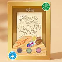 «Лошадка» раскраска белый шоколад 110г