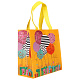 Подарочный пакет на День рождения 22*11*23см желтый