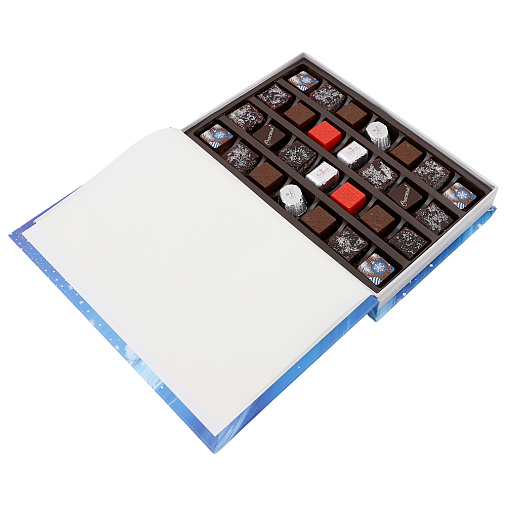 Новогодняя книга с шоколадными конфетами 285г