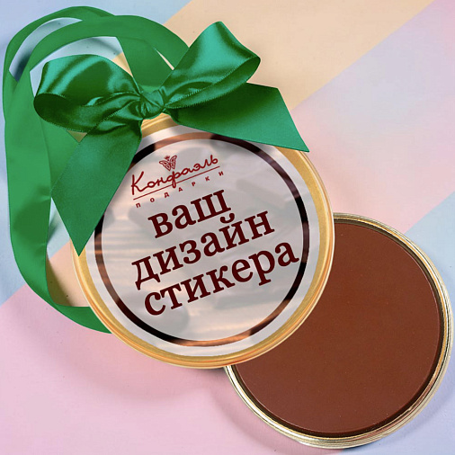 "Ваш стикер на упаковке" индивидуальная медаль шоколад