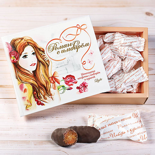 Курага с имбирём в шоколаде