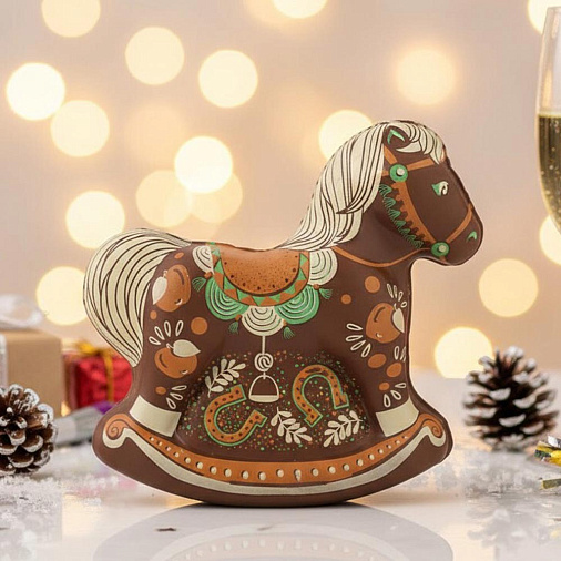 "Лошадка" скульптура шоколад молочный 140г