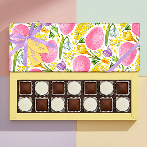 Пасхальный набор мармелада и шоколадных конфет