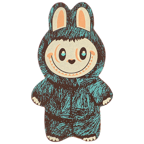 "Лабубушка" шоколад молочный 18г (голубой декор)