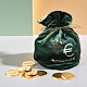 "Мешок с монетами" молочный шоколада (зеленый)