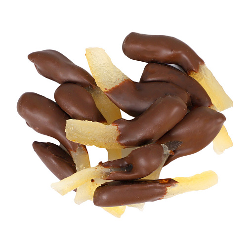 «Любимый вкус» цукаты лимонные корочки в молочном шоколаде 50г (синее новогоднее оформление)