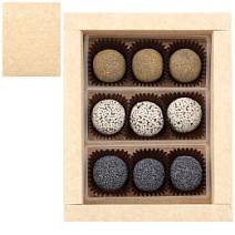 Финиковый трюфель кофе с цедрой апельсина, Кунжут, Мак 150г