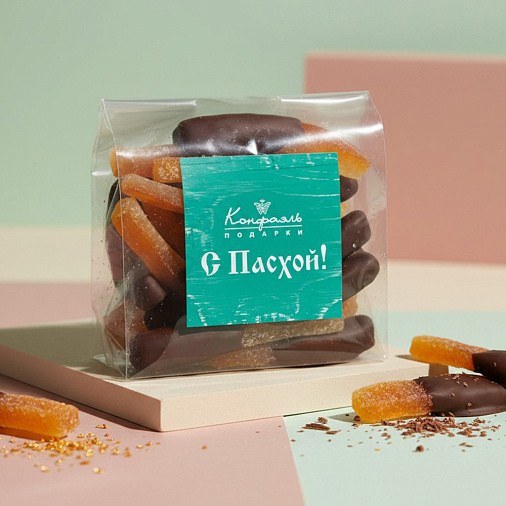 Пасхальные "Цукаты" (апельсин) в молочном шоколаде