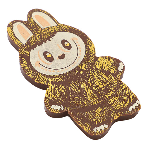 Шоколад молочный "Лабубушка" с желтым декором 18г