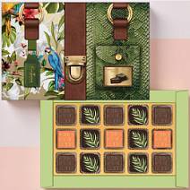 Набор шоколадных конфет 140г (зеленый)