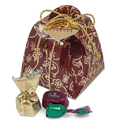 Набор орехов и конфет ассорти колокол "Классика Конфаэль"