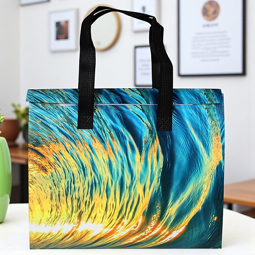 Термопакет с рисунком 32*27*15 (застежка-липучка многоразовая)