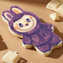 "Лабубушка" шоколад белый 18г (сиреневый декор)