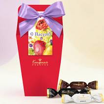 Пасхальный набор сухофруктов в горьком шоколаде