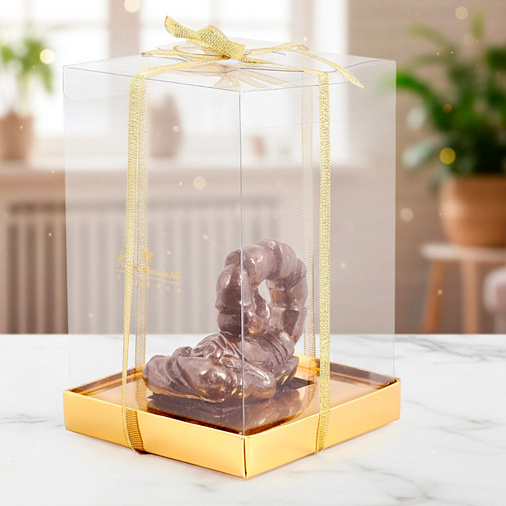 "Скорпион" скульптура молочный шоколад 115г