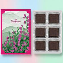 Набор клубничного суфле в горьком шоколаде 35г