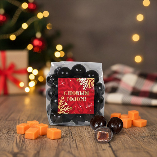 «Любимый вкус» драже папайя в горьком шоколаде 100г