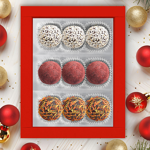 Новогодний набор конфет ручной работы 150г