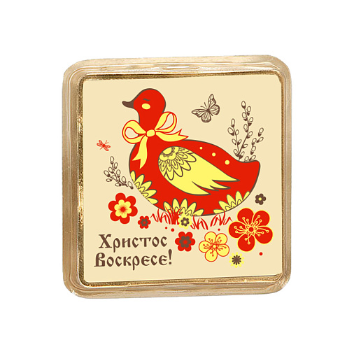 Пасхальная уточка шоколад белый 