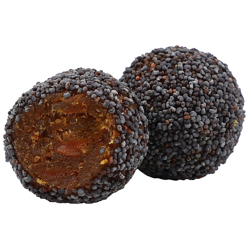 Конфеты из абрикоса с маком, кунжутом, кокосом 