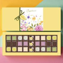 "Поздравляем" набор шоколадных конфет желтый 320г