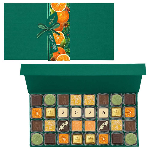 Новогодний набор: мармелад, шоколадные конфеты 325г