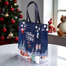 Сумка-шоппер "С Новым годом" 30х35х13см